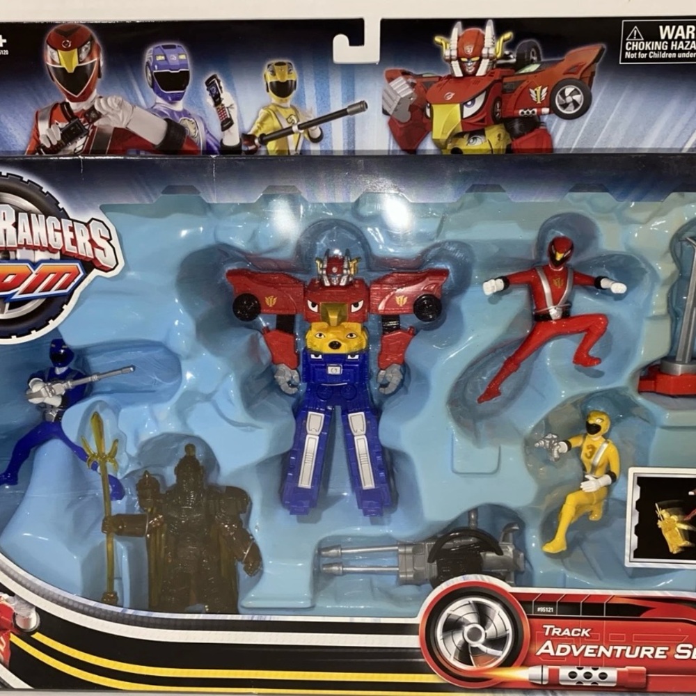 New 2009 Bandai Power Rangers RPM Track Adventure Set With Red Ranger Attack - Picture 15 of 15